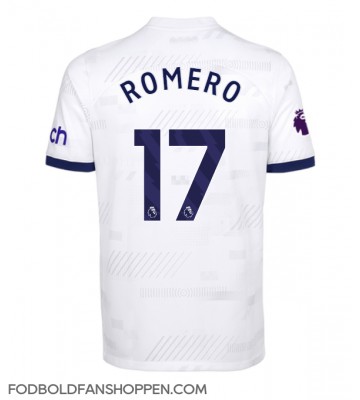 Tottenham Hotspur Cristian Romero #17 Hjemmebanetrøje 2023-24 Kortærmet